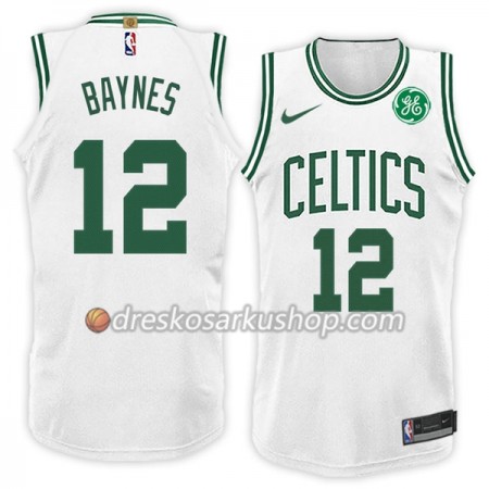 Muški NBA Dres Boston Celtics Terry Rozier 12 Nike 2017-18 Bijela Swingman